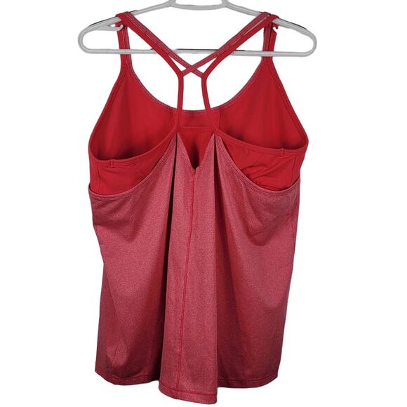 Calia by Carrie Underwood Pink Athletic Workout Tank w/ Built-in Bra XL - Picture 2 of 5